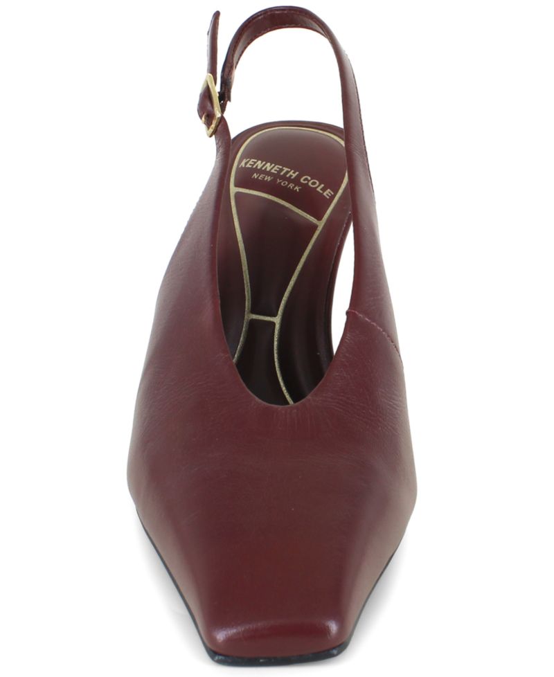 Women's Aerial Square Toe Slingback Pumps