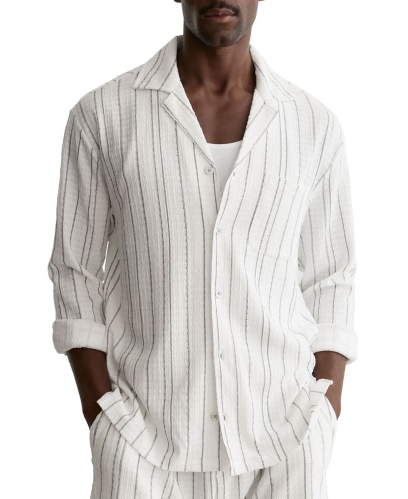Men's Ford Textured Stripe Shirt