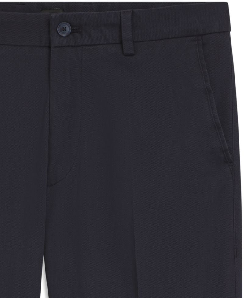 Men's Stretch Cotton-Blend Twill Modern-Fit Pants