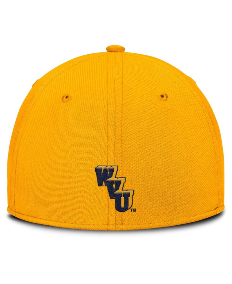 Men's Gold West Virginia Mountaineers Rise Academic Dri-FIT Flex Hat