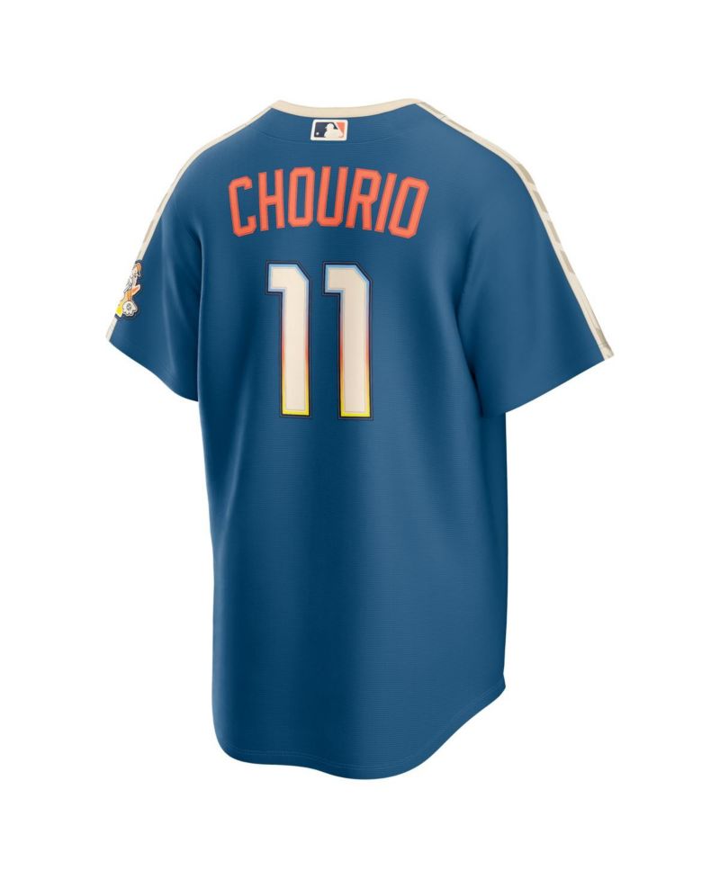 Men's Jackson Chourio Mineral Blue Milwaukee Brewers 2026 City Connect Stadium Jersey