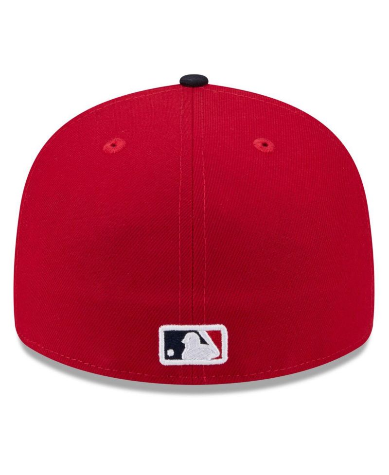 Men's Red/Navy Atlanta Braves 2026 Spring Training 59FIFTY Fitted Hat