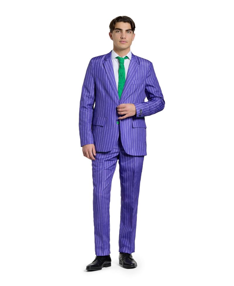 Men's Official DC Comics Joker Costumes - Halloween Suits