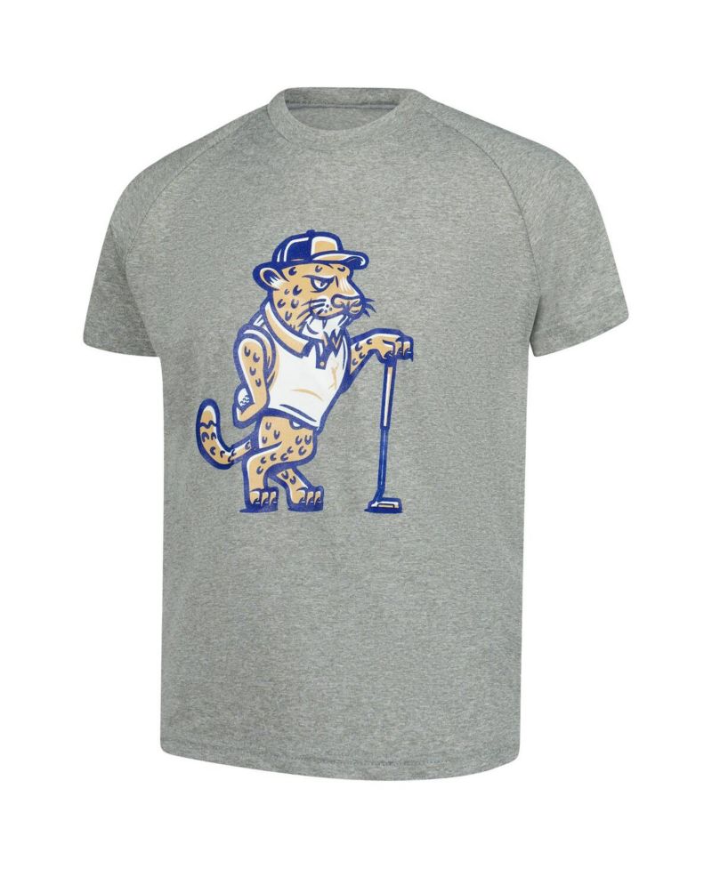 Big Boys and Girls Heather Gray THE PLAYERS Raglan Tech T-Shirt