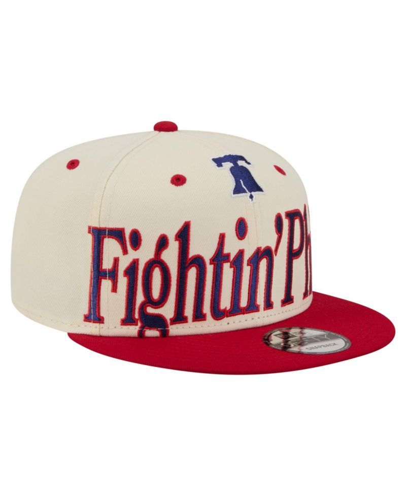 Philadelphia Phillies Oversized Slogan High-Crown 9FIFTY Snapback Hat