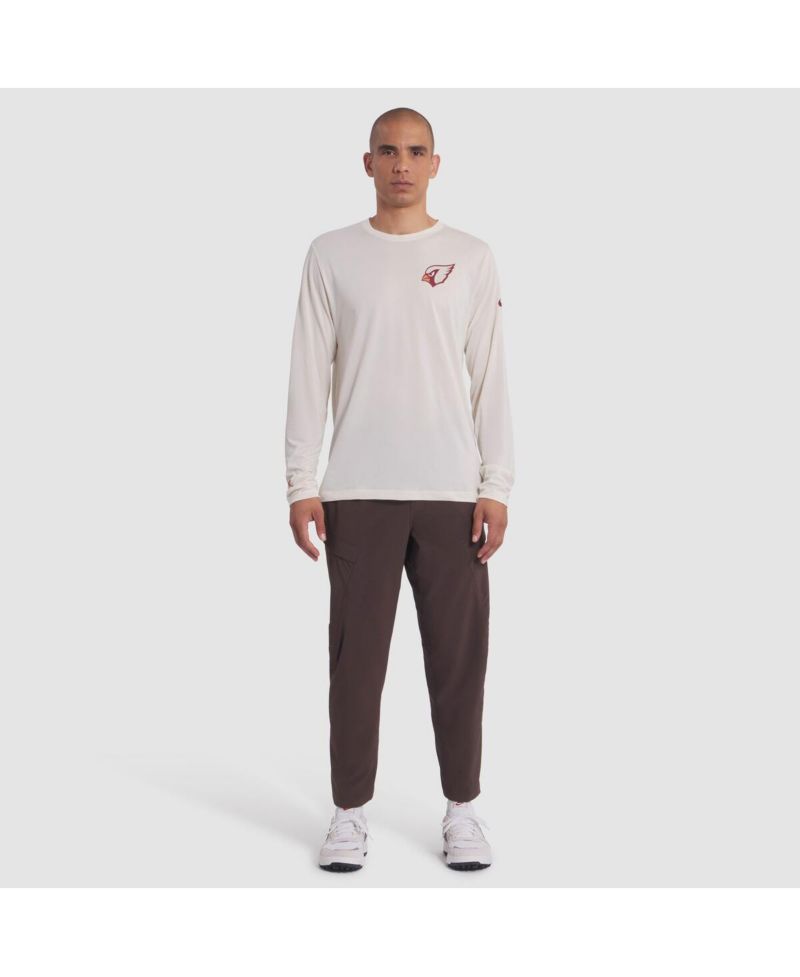 Men's Natural Arizona Cardinals 2025 Rivalries Collection Sideline Legend Dri-FIT Long Sleeve T-Shirt