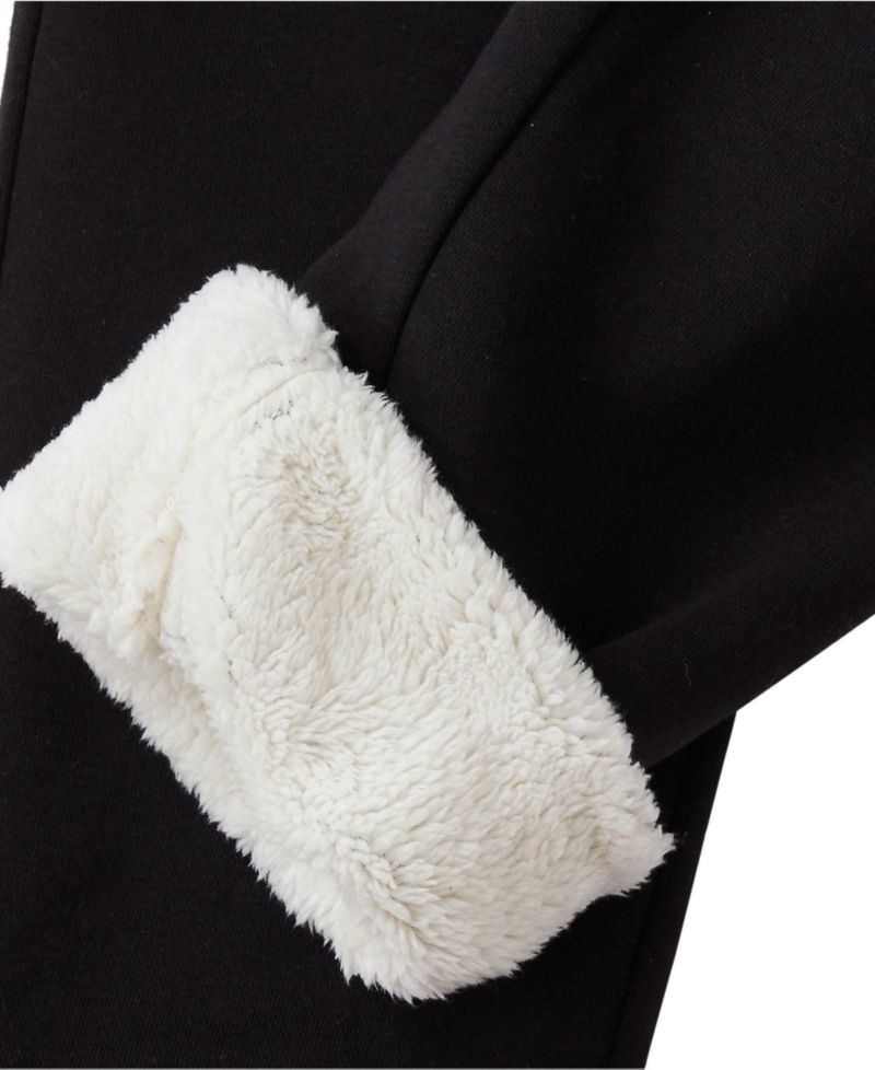 Kids Husky High Pile Fleece Lined Jogger Sweatpants