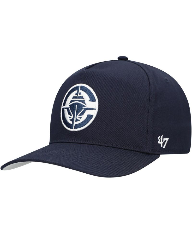 Men's Navy LA Clippers Core Logo Hitch Adjustable Hat