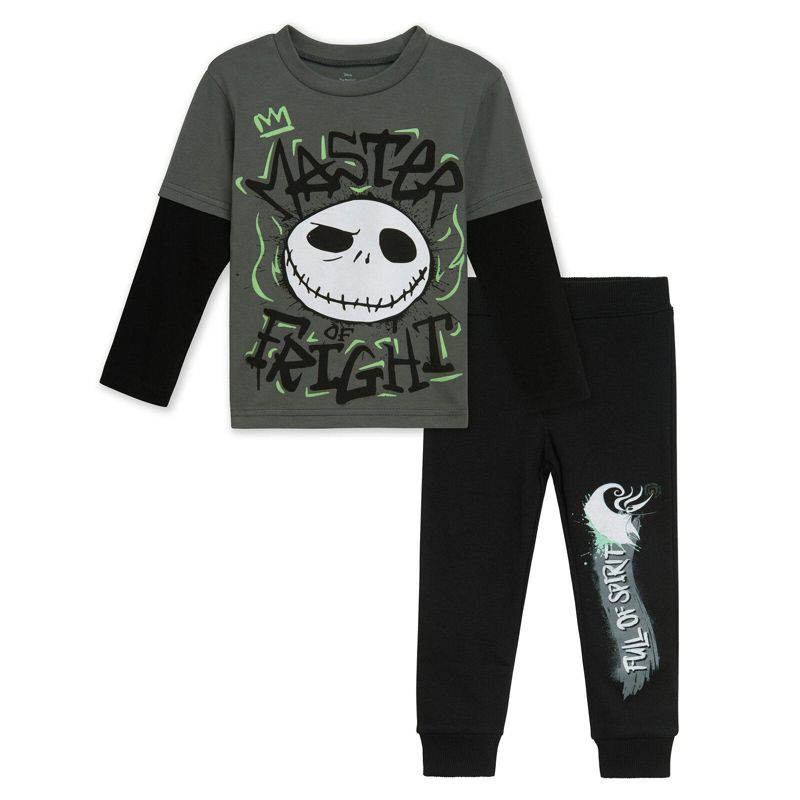Disney Boys 6-20 T-Shirt and Fleece Pants
