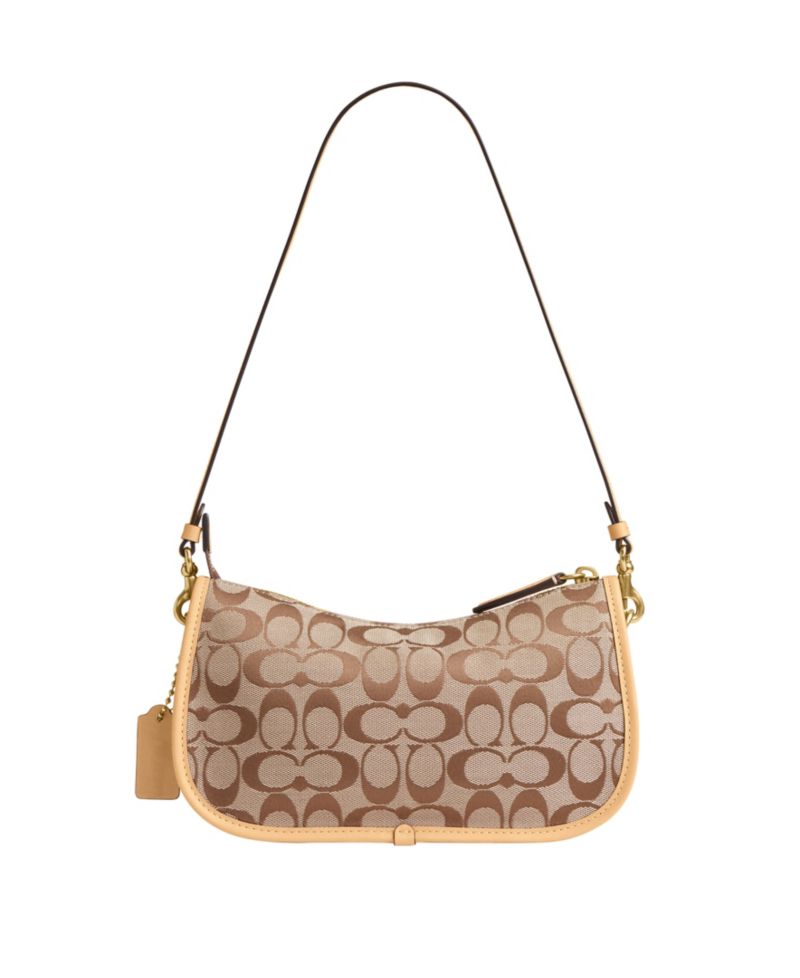 Originals Waverly Small Signature Jacquard Twin Turnlock Shoulder Bag