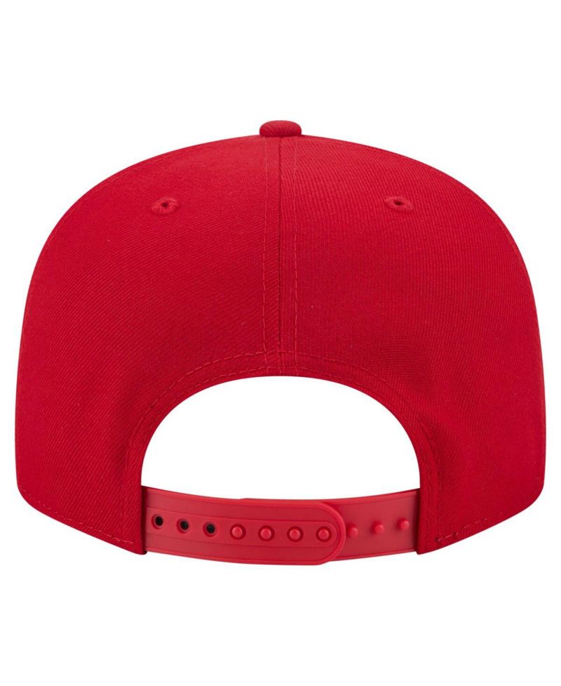 Men's Scarlet San Francisco 49ers Core Team Script 9FIFTY Snapback Hat