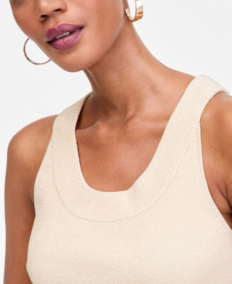 Women's Scoop-Neck Sweater Tank