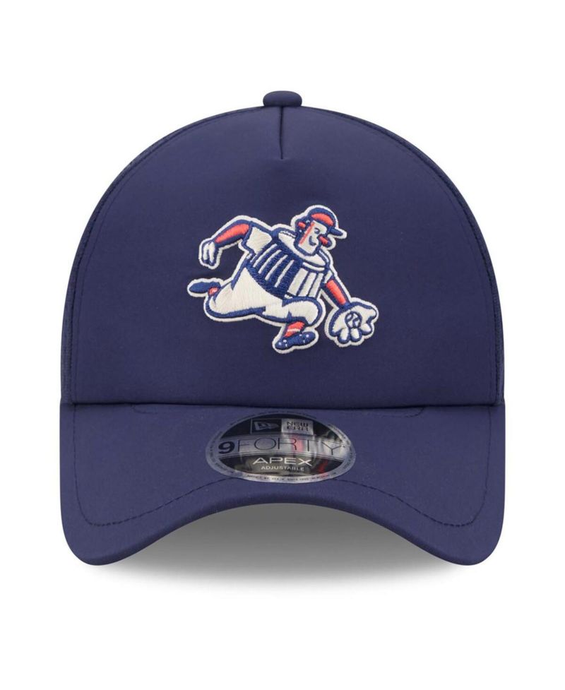 Men's Navy Milwaukee Brewers 2026 City Connect Apex 9FORTY Adjustable Hat