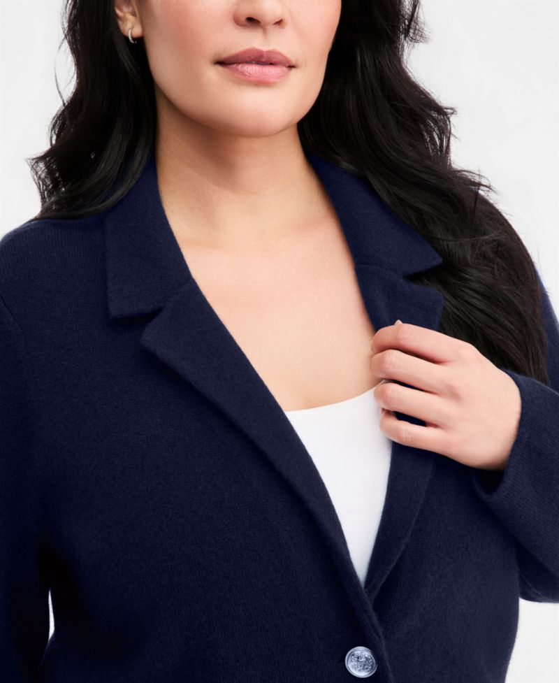 Women's 100% Cashmere Blazer