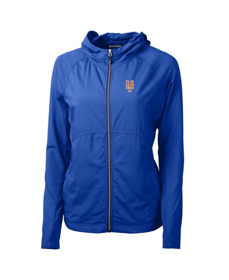 Women's Royal New York Mets Adapt Eco Knit Full-Zip Jacket