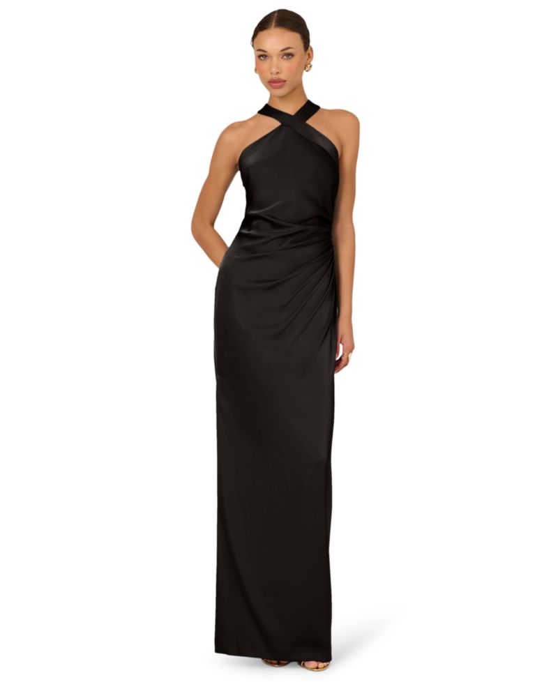 Women's Halter Neck Ball Gown