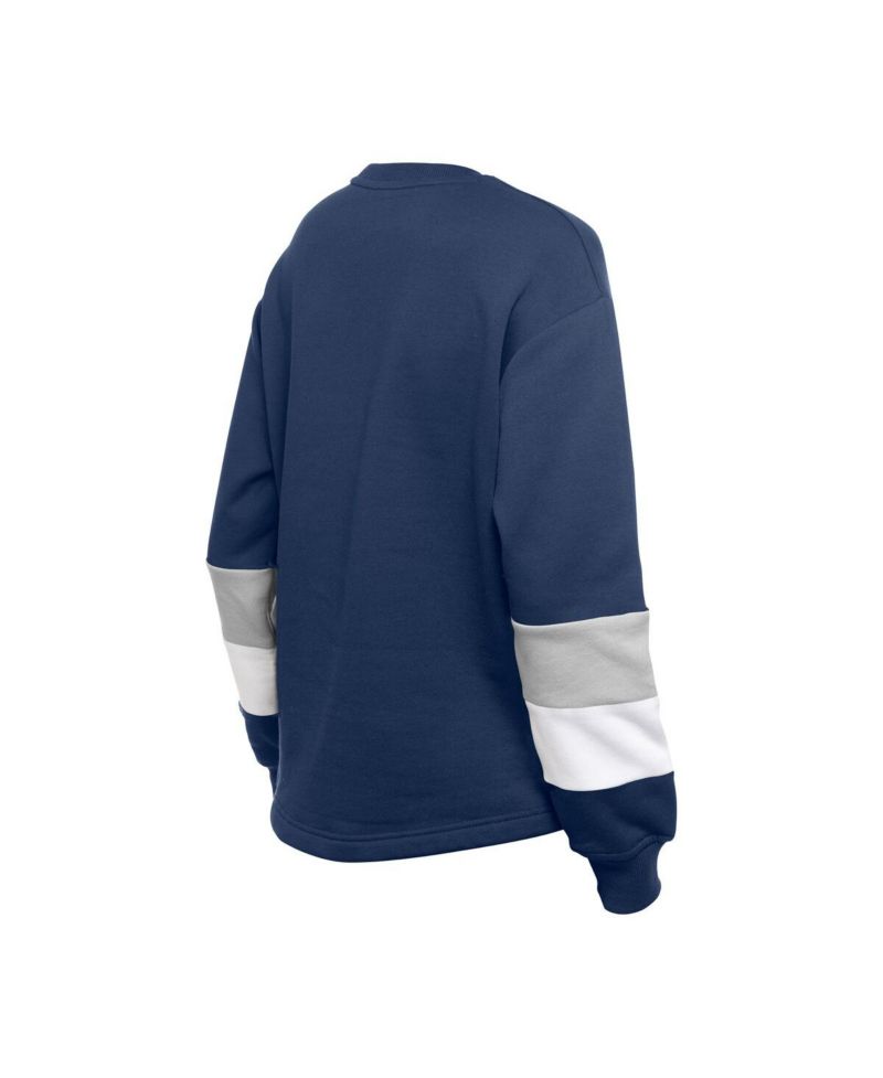 Women's Navy New York Yankees Gameday Crewneck Sweatshirt