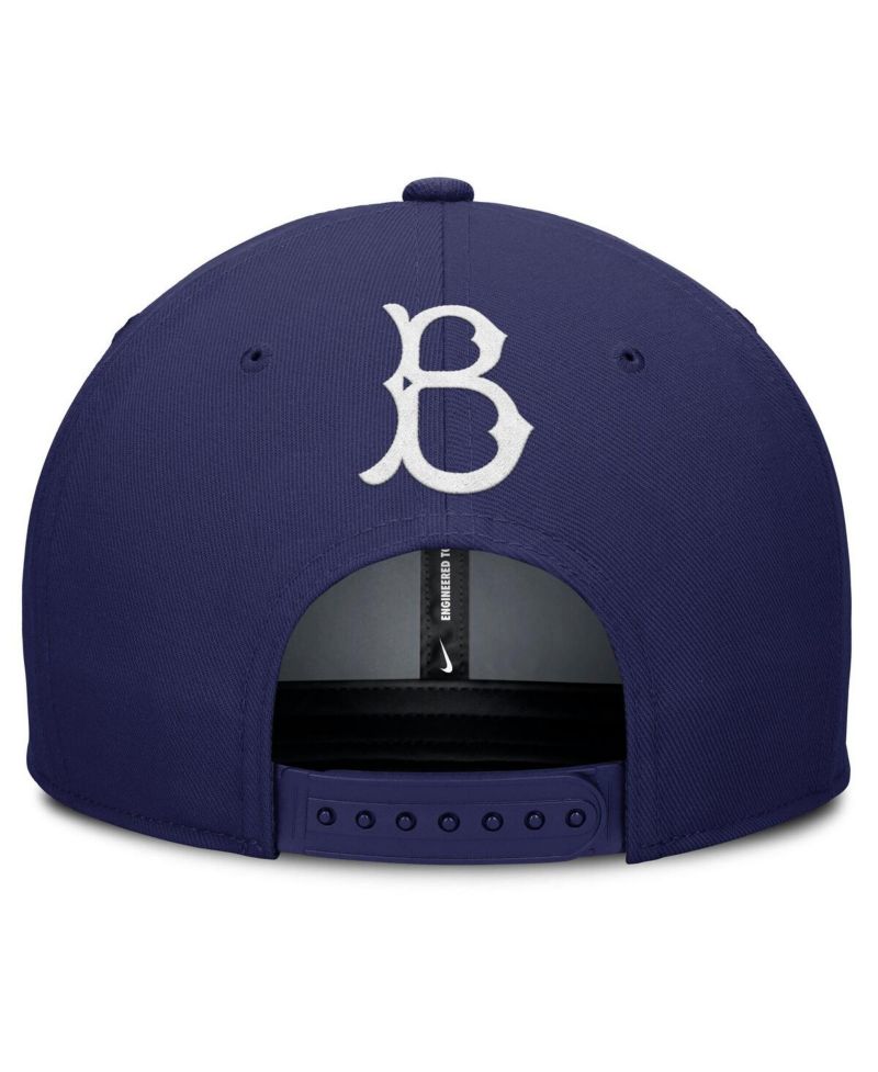 Men's Gray/Royal Brooklyn Dodgers Cooperstown Collection Pro Performance Snapback Hat