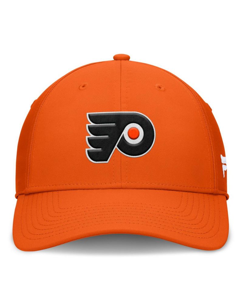 Men's Orange Philadelphia Flyers Core Primary Logo Flex Hat