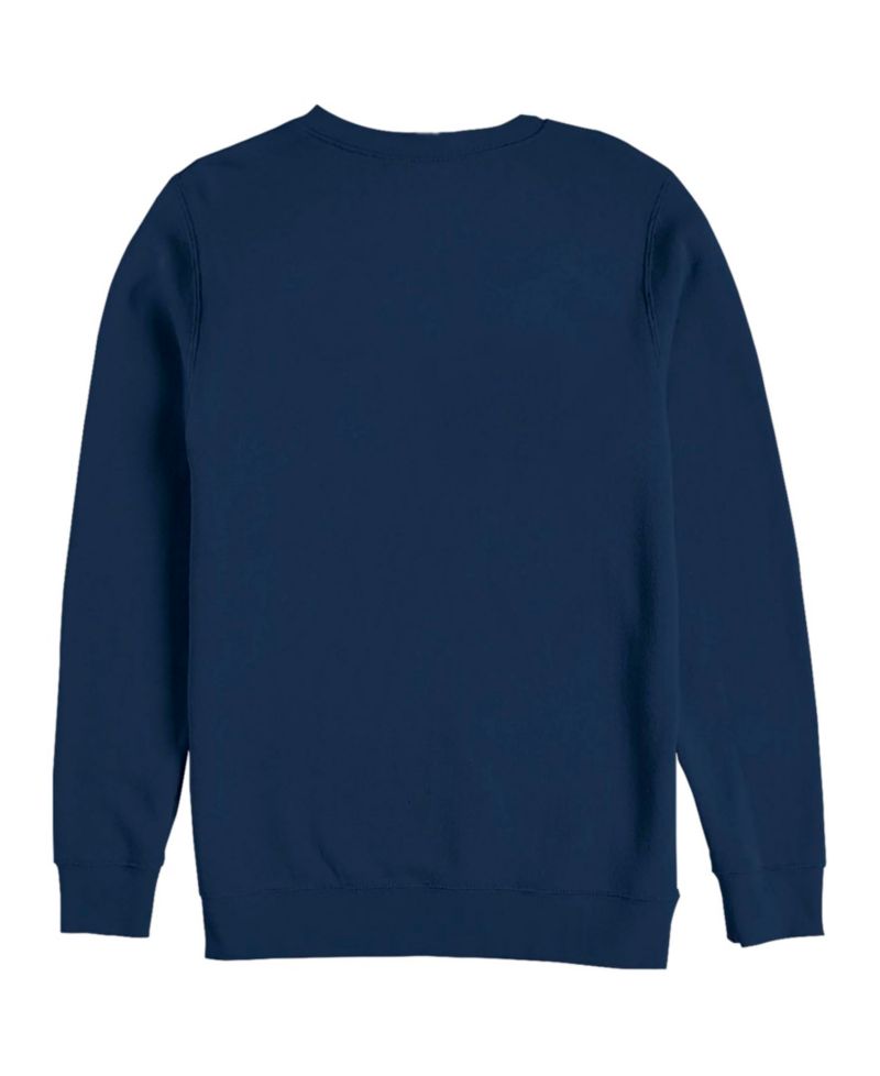Men's Yale Bulldogs Mascot Logo Graphic Crewneck Sweatshirt