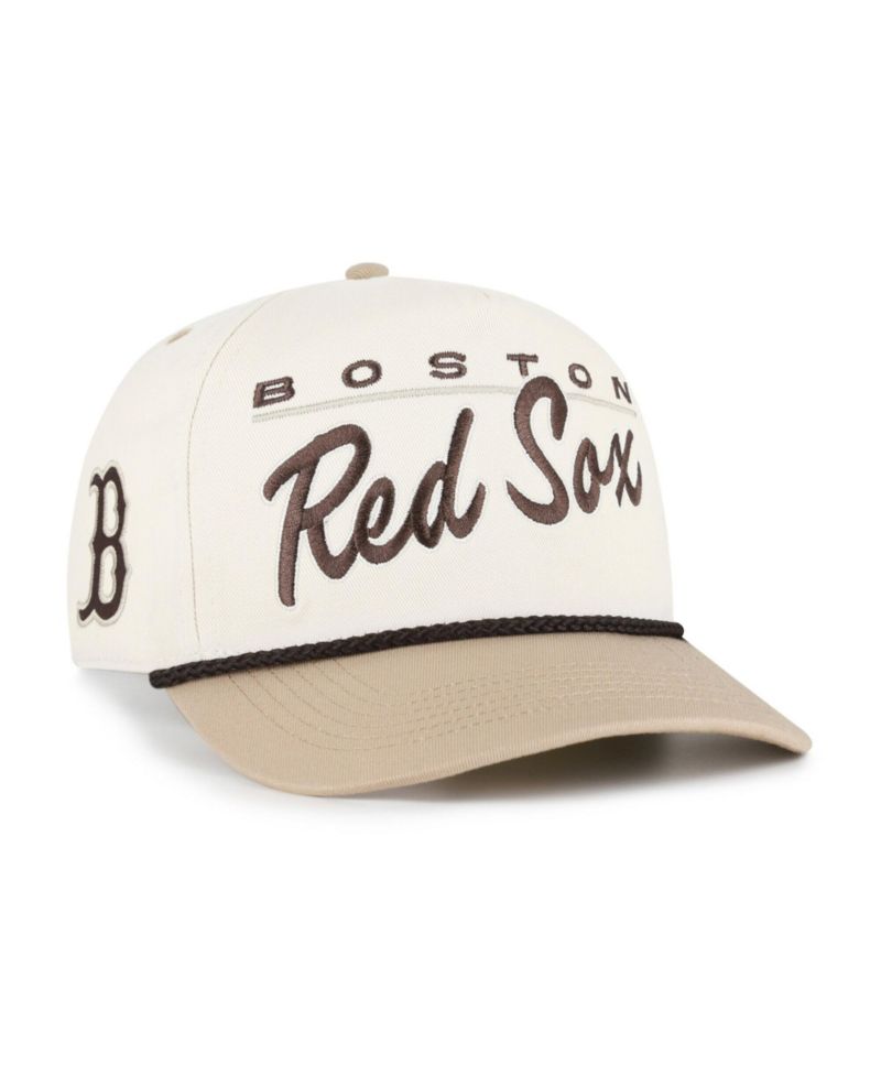 Men's Natural/Tan Boston Red Sox Neutral Terrain Hitch Rope Adjustable Hat