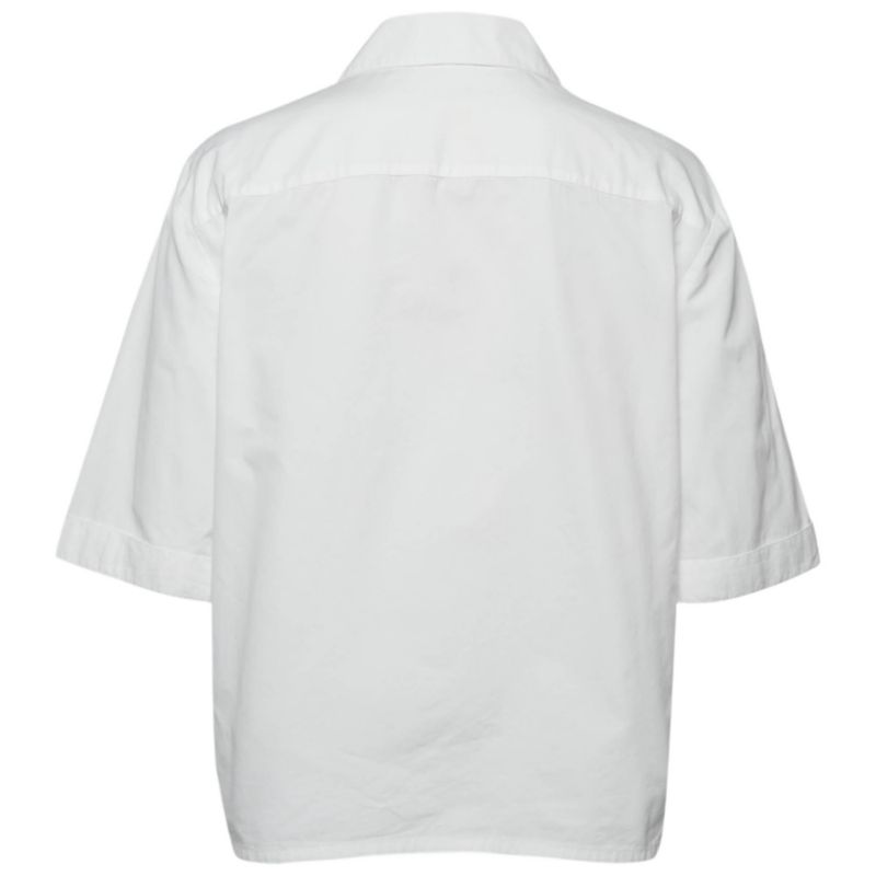 Women's Embroidered Cotton Short Sleeves Shirt