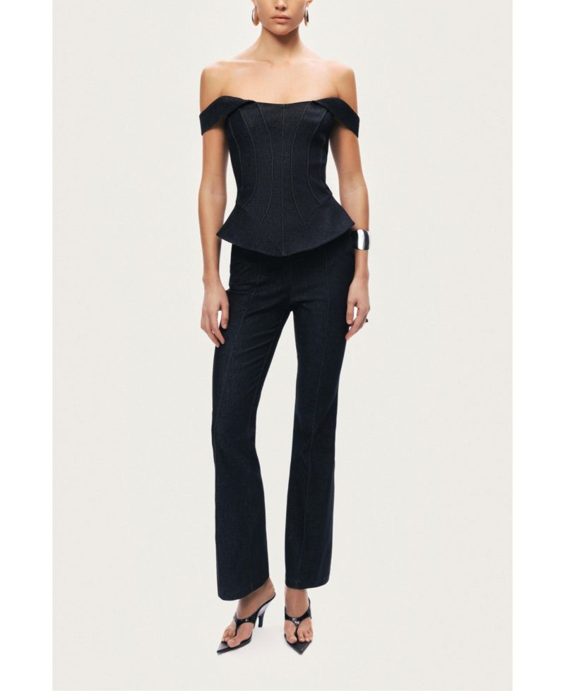 Women's Off-Shoulder Sculpted Bustier