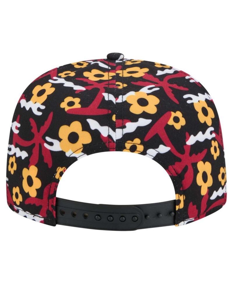 Men's Black Arizona Cardinals Wakey Wakey Golfer Snapback Hat