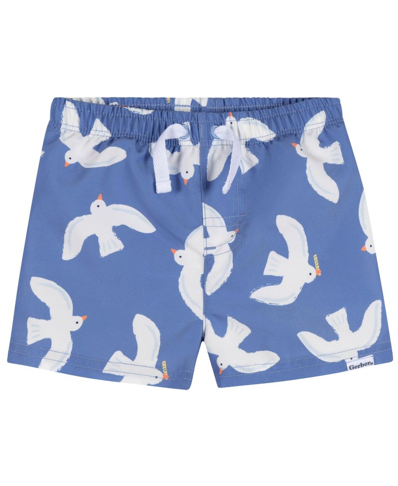 Toddler Boys 2-Piece Rashguard and Trunks Set