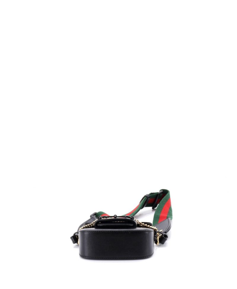 Horsebit 1955 Flap Wallet with Strap Leather