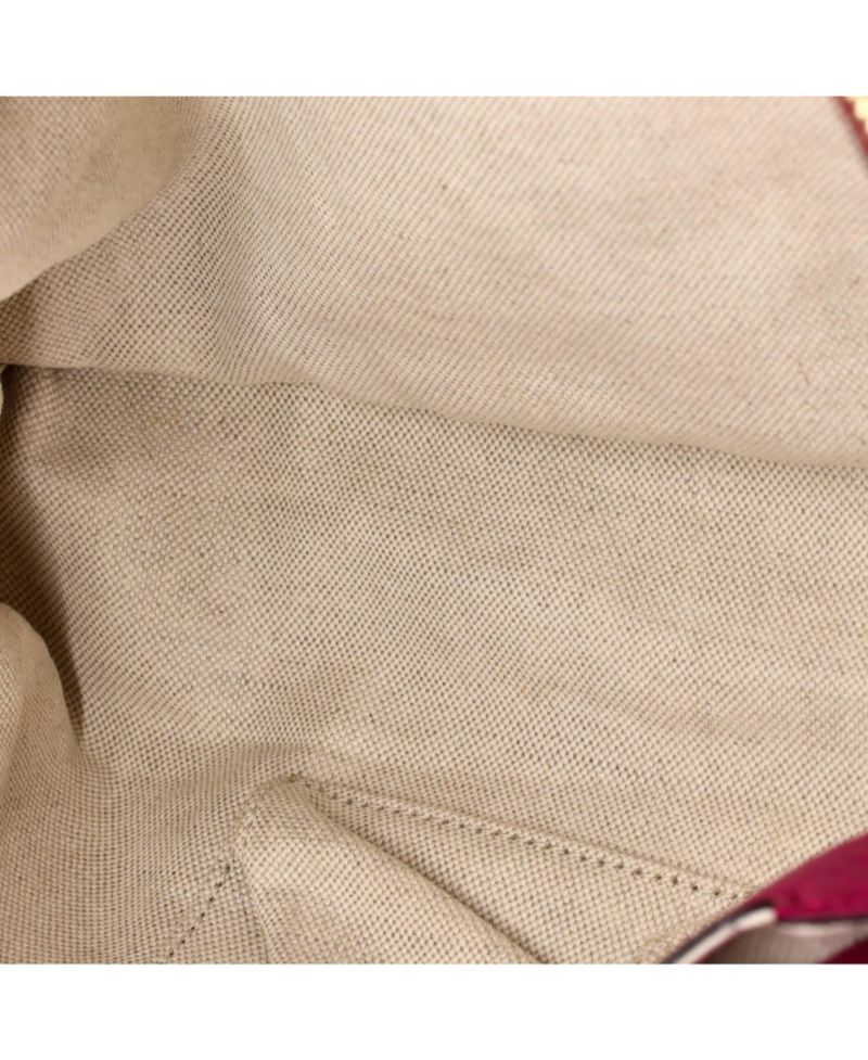 Medium Bamboo Shopper Tote Leather