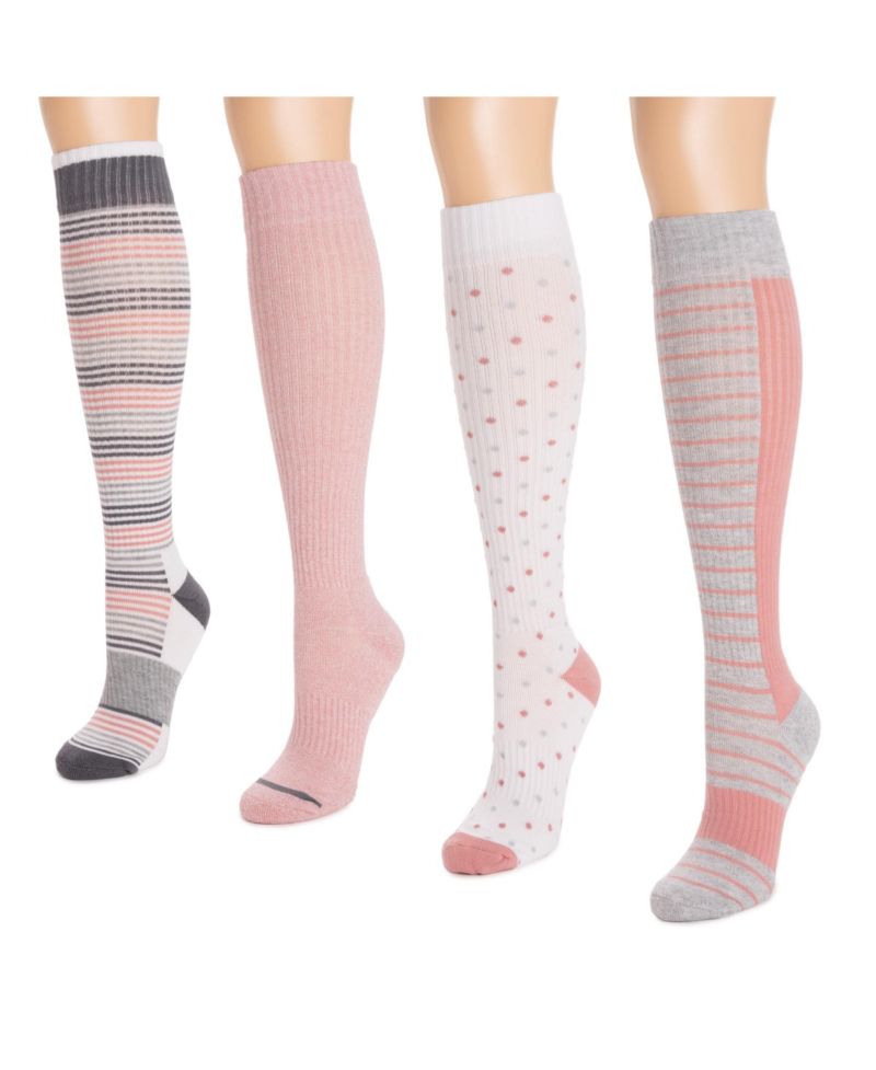 Women's 4pk Compression Sock-Wide
