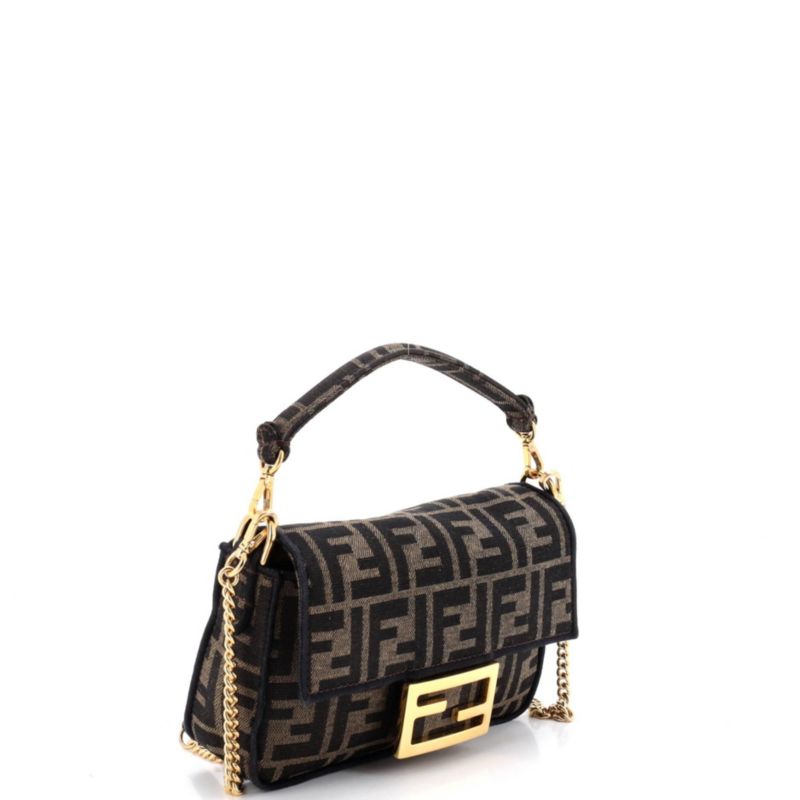 Mini Baguette NM Bag Zucca Canvas