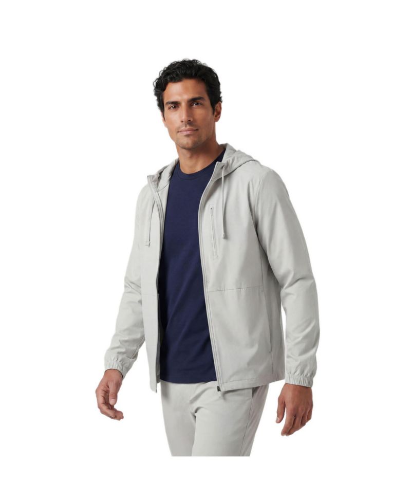 Men's Range Hooded Athletic-Fit Jacket
