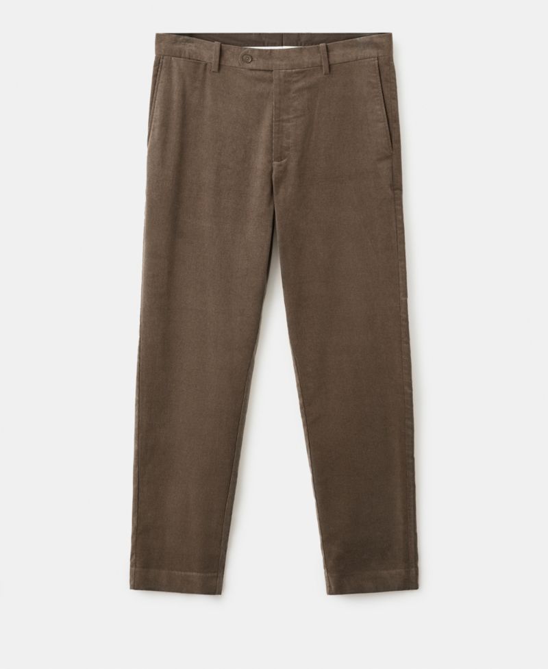 Men's Regular Fit Corduroy Cotton Pants