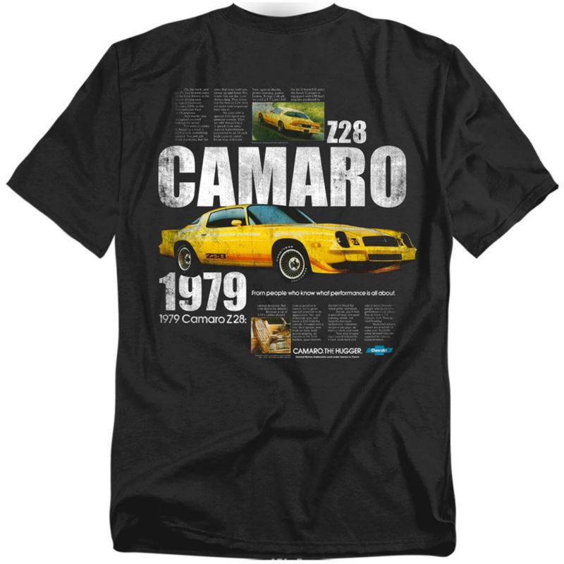 Men's Chevrolet Camaro Z28 Back T-Shirt