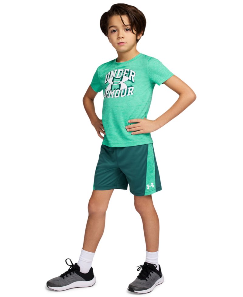 Boys' 2T-7 Short-Sleeve T-Shirt and Shorts, 2-Piece Set