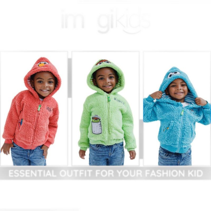 Toddler Boy's(2T-5T) Zip Up Costume Hoodie