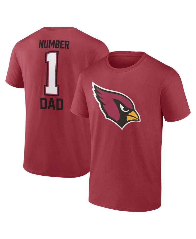 Men's Cardinal Arizona Cardinals Father's Day T-Shirt