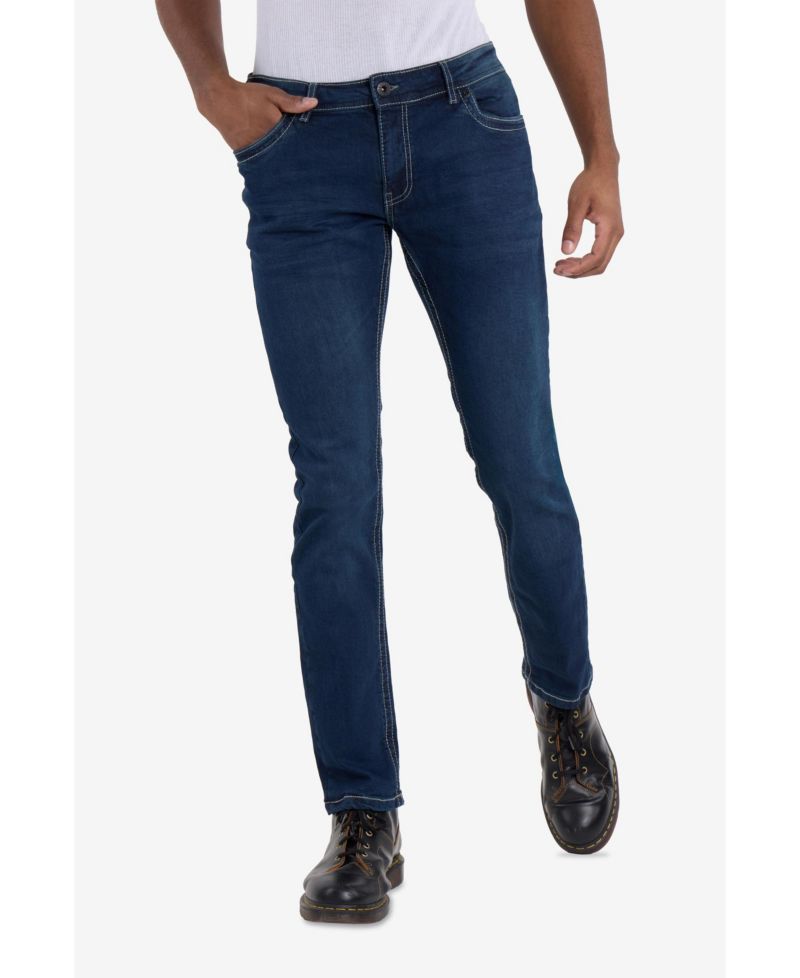 Men's Modern Fit Saddle Stitch Jeans
