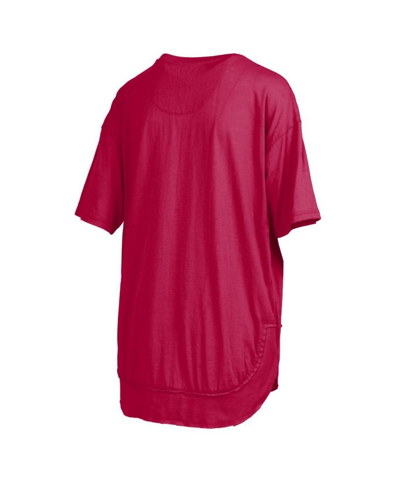 Women's Crimson Alabama Crimson Tide Poncho T-Shirt