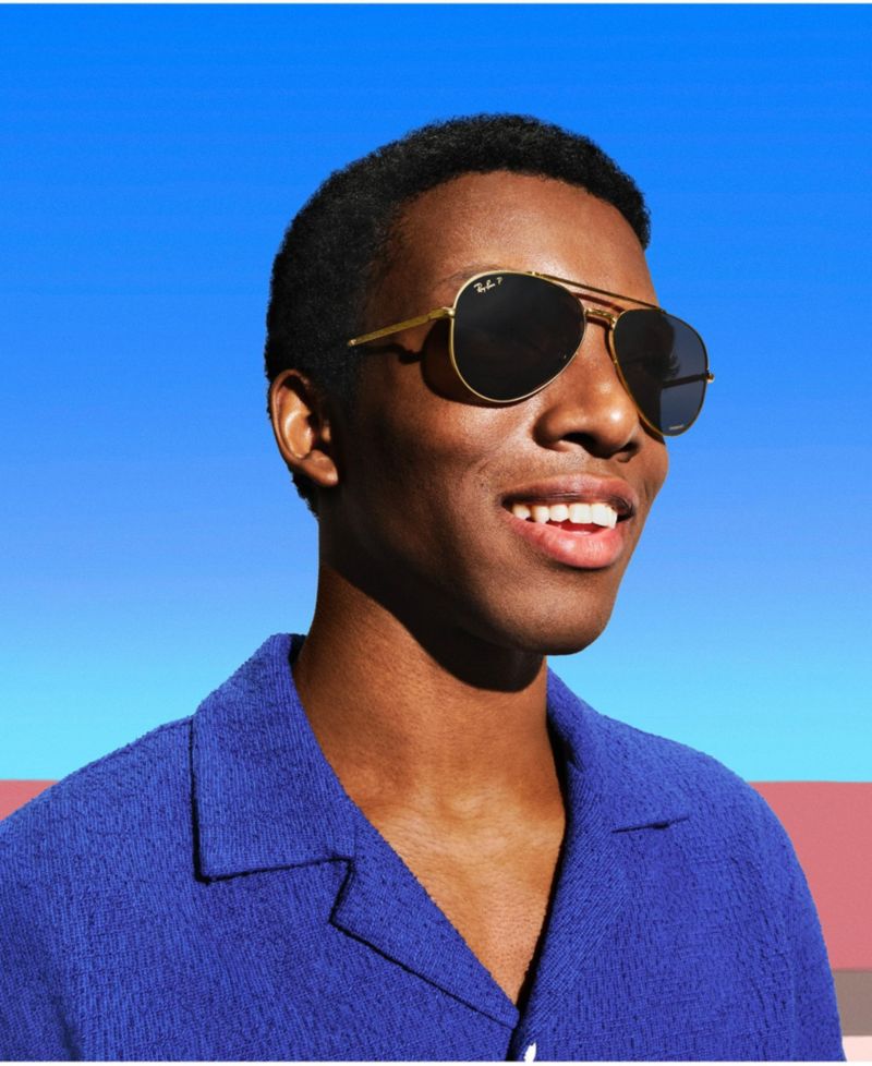 Unisex Polarized Sunglasses, RB3625 NEW AVIATOR