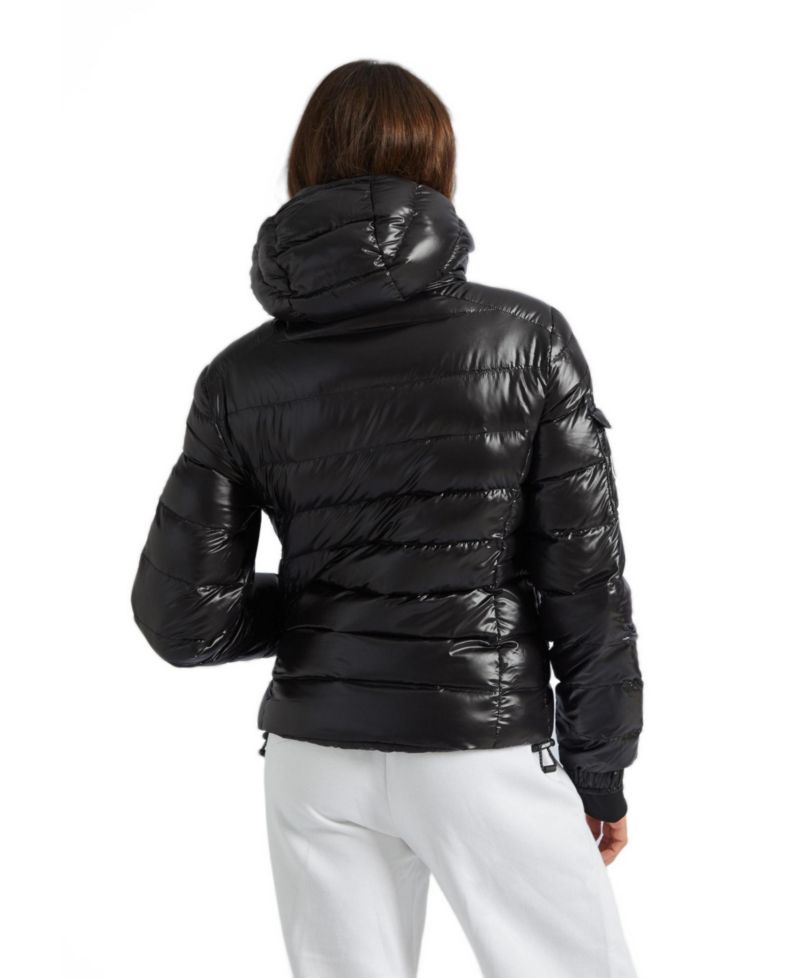 Women's Quilted Hooded Puffer Jacket