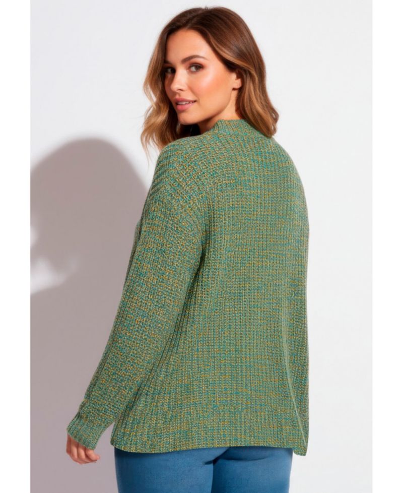 Plus Size Women's Open Front Cardigan Sweater