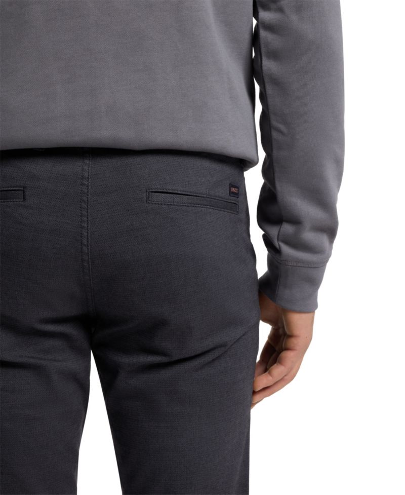 Men's Patterned Stretch Fabric Slim-Fit Pants