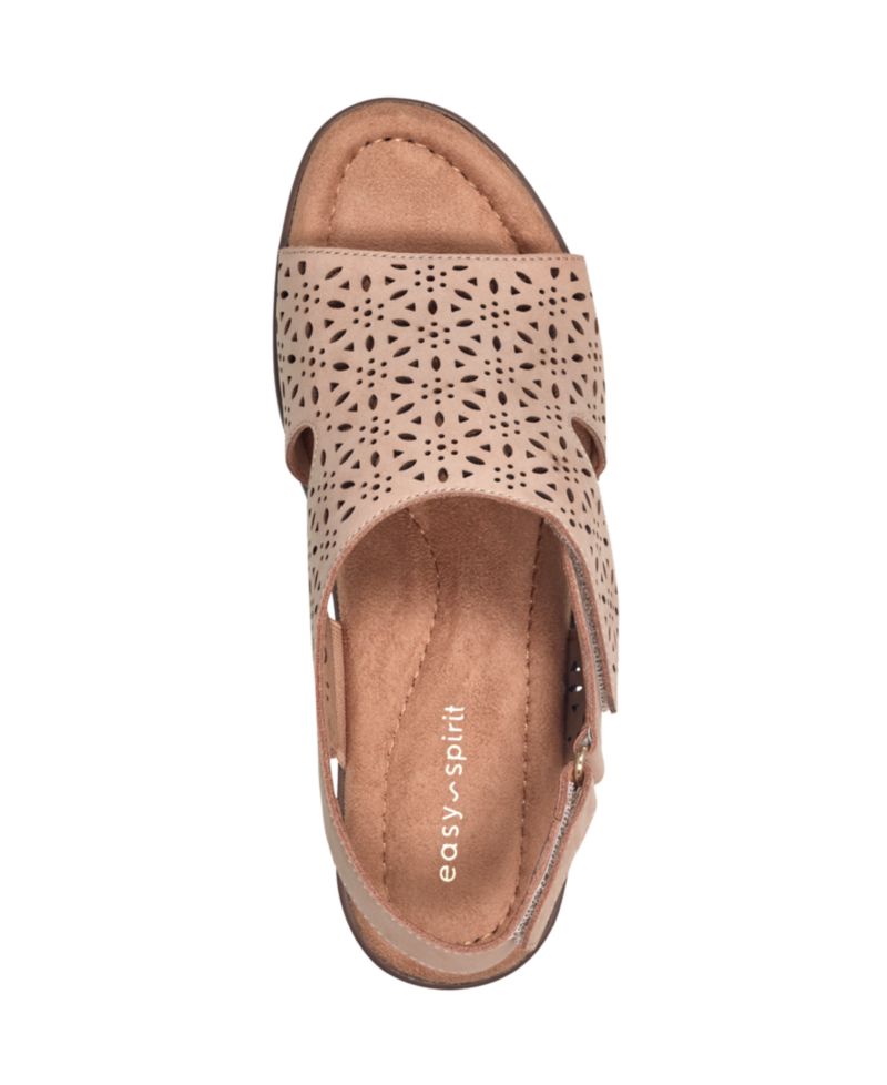 Women's Calix Laser Cut Leather Slingback Sandals