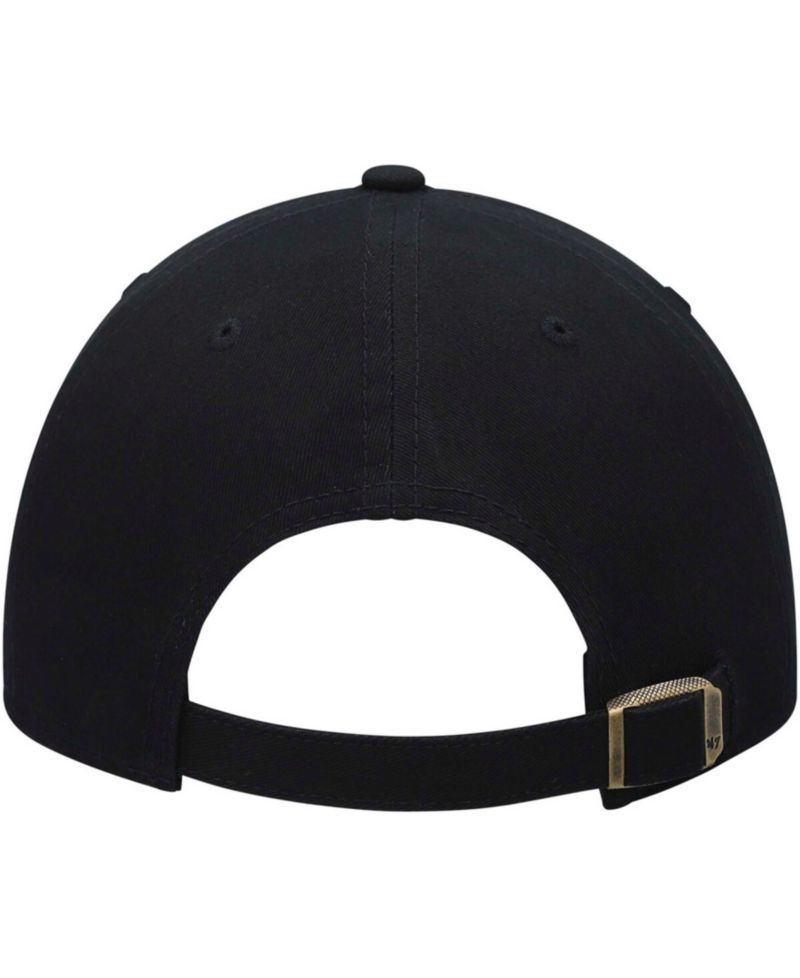 Women's Black Colorado Rockies Team Miata Clean Up Adjustable Hat