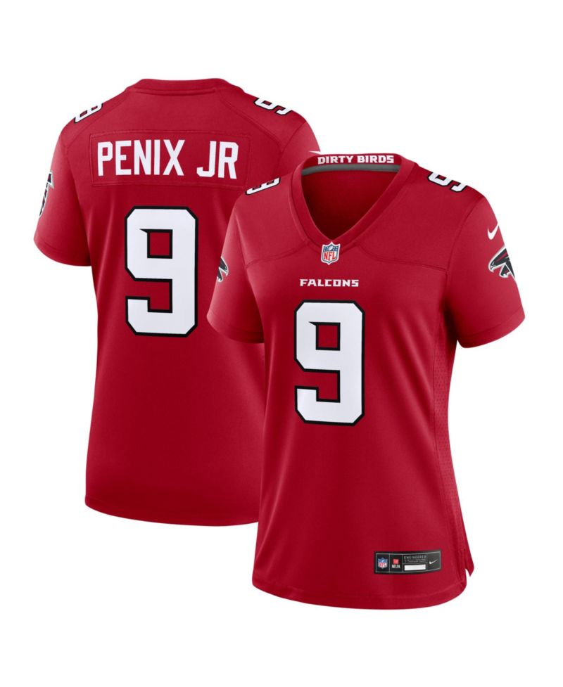 Women's Michael Penix Jr. Red Atlanta Falcons Game Jersey