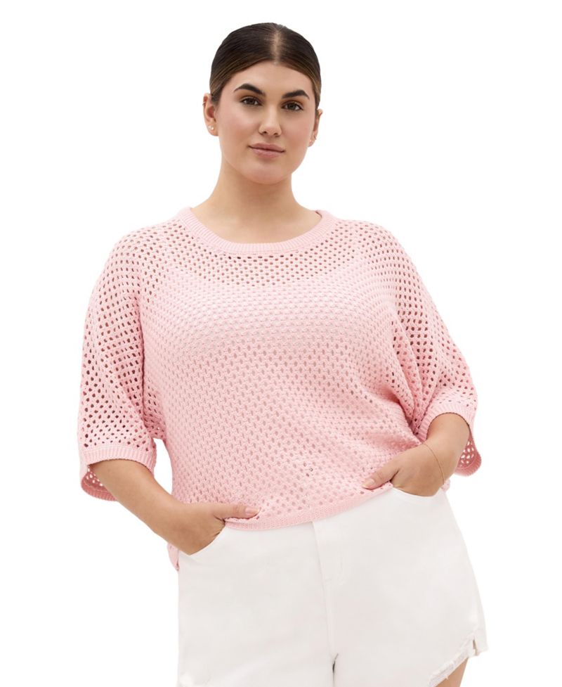 Women's Crochet Knit Top