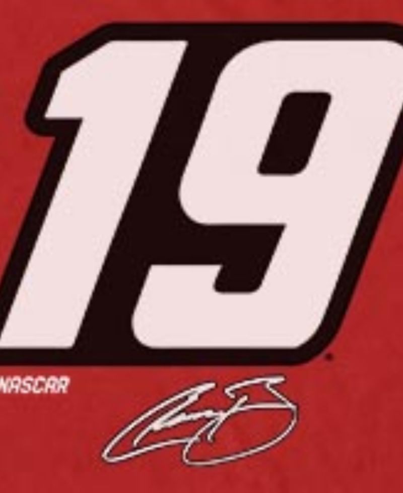 Men's Nascar No. 19 Driver Number Graphic T-Shirt